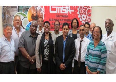 NEW PRESIDENT, MR. SHYAM NOKTA WITH THE OTHER ELECTED OFFICIALS